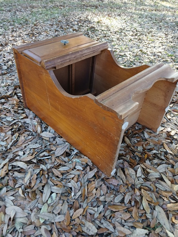Mid Century Maple Nightstand (64006)24"x15" gallery