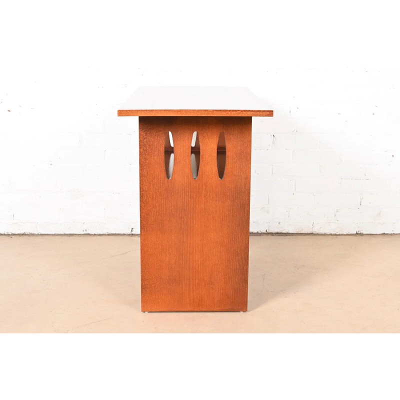 Limbert Style Mission Oak Arts & Crafts Two-Tier Console or Side Table gallery