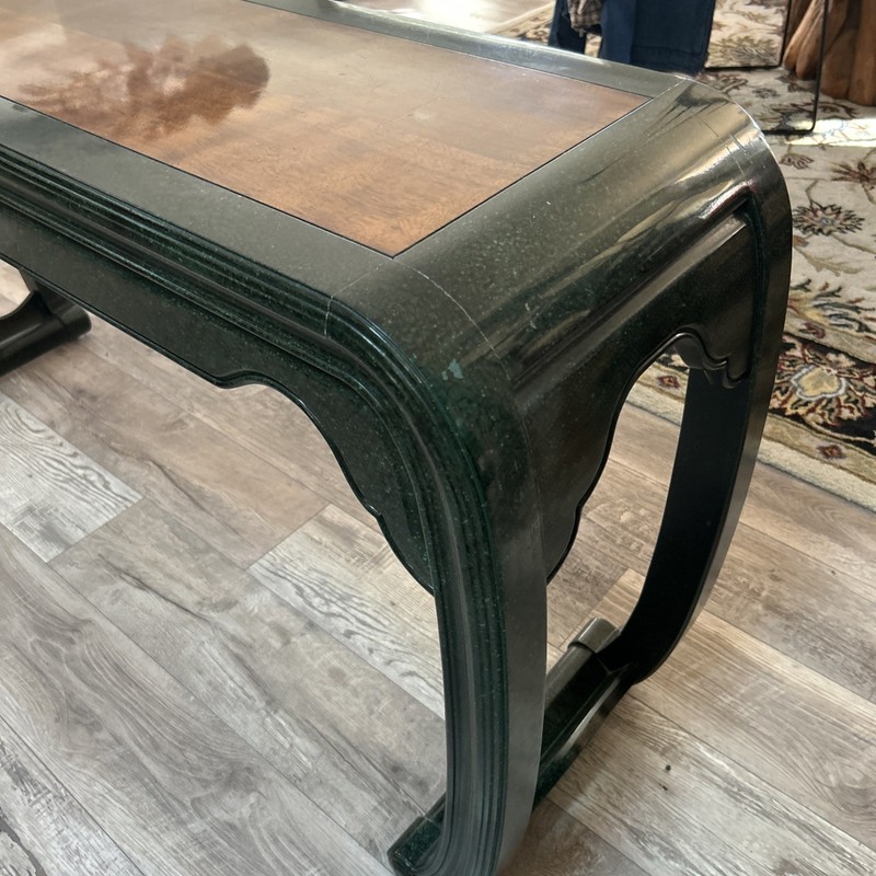 Mid Century Modern Chinoiserie Ming Style Mahogany Console Table By Henredon gallery