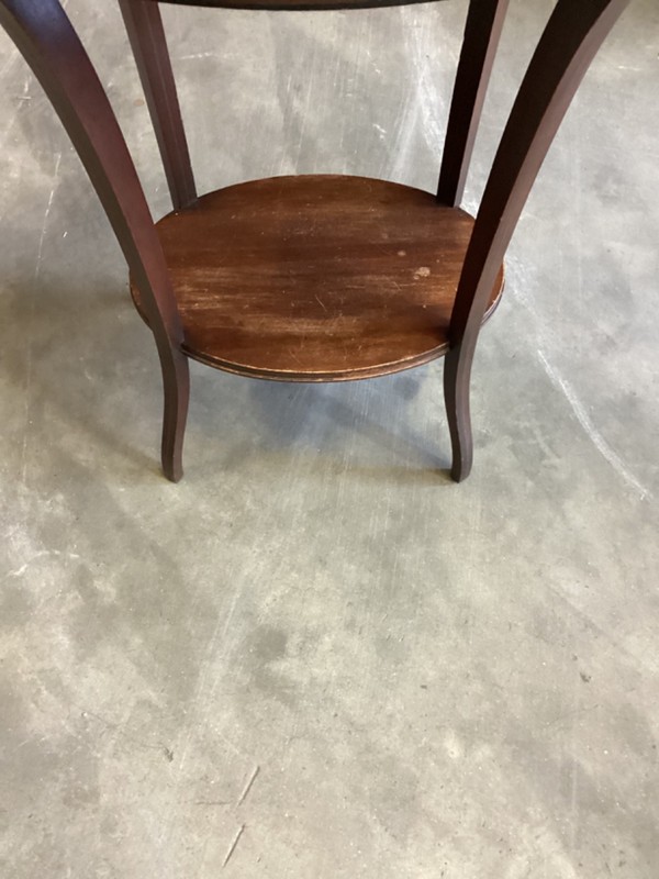 Antique Grand Rapids Imperial Side Table Painted No Metal Trim For Restore gallery