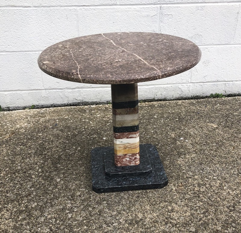 Antique Marble Table Italian