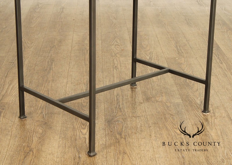 Industrial Style 'Simien' Iron End Table gallery