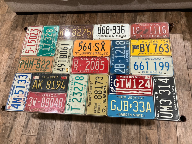 railroad cart coffee table gallery