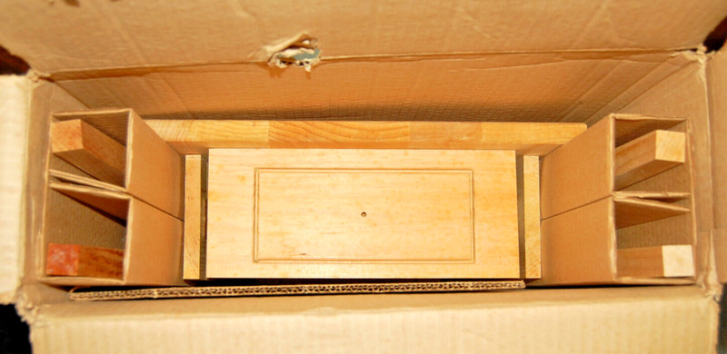 S.J. Bailey & Sons Mastercraft Unfinished Pine Wood Side Table Vintage New L2867 gallery