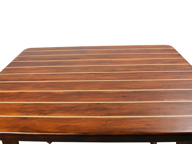 Riva-Inspired Nautical Table – Elegant 40-Inch Design gallery