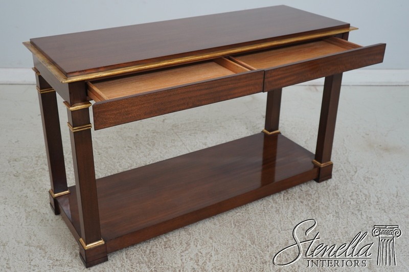 67422: Custom Quality Gold Gilded Console Sofa Table gallery