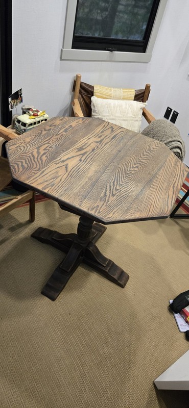 Antique Ferguson Brothers Octagonal Pedestal Table gallery