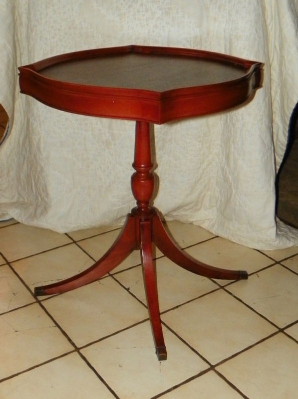 Mahogany Lamp Table Parlor Table End Table (PRT75)