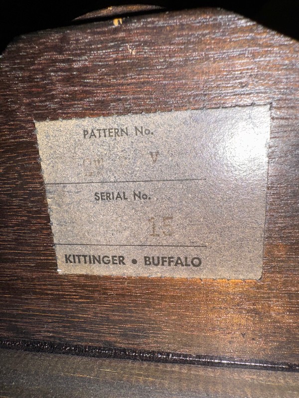 Kittinger Colonial Williamsburg Restoration Tea Table #134 – Mahogany, Serial#15 gallery