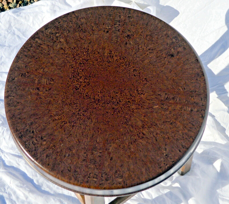 1930's Art Deco Table, Bakelite Top, Oak Legs Goodearl Brothers Ltd High Wycome. gallery