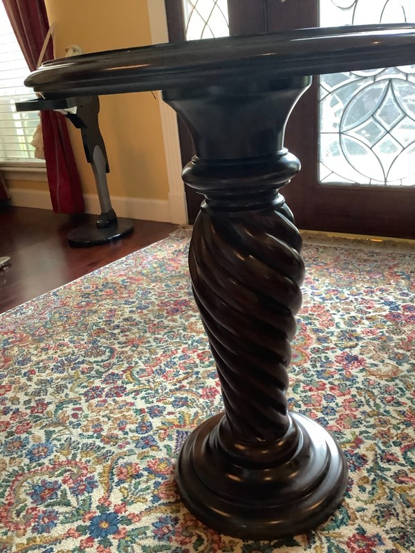 Bernhardt Pedestal Side Table