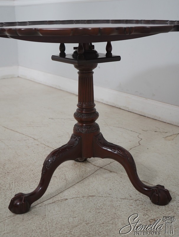 L65212EC: KINDEL Winterthur Collection Mahogany Tilt Top Table gallery