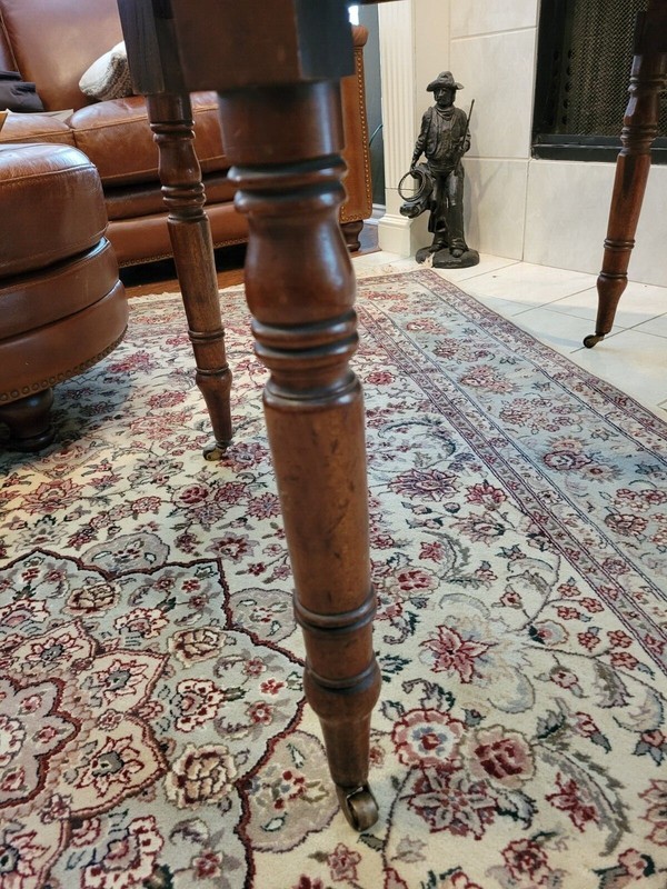 Antique Walnut Gateleg table. Use as a breakfast or dining room table, or buffet gallery