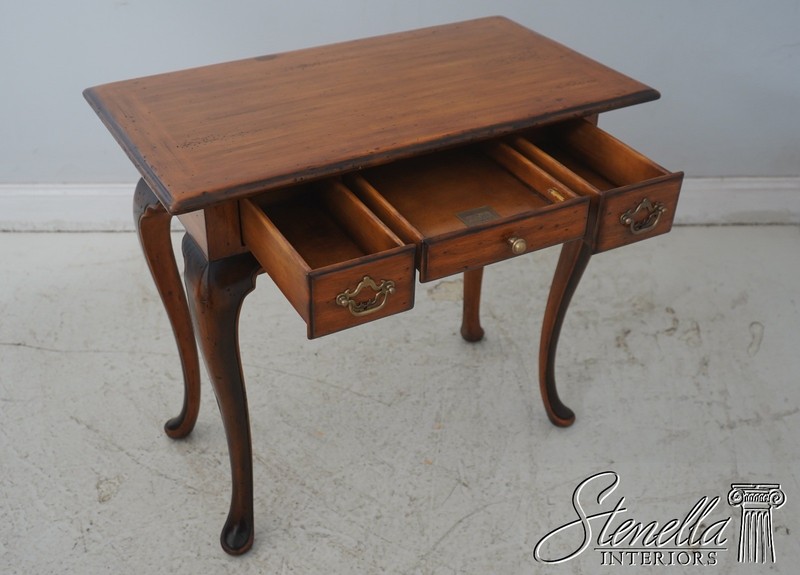 L70905: THEODORE ALEXANDER Country French 1 Drawer Dressing Hall Table gallery