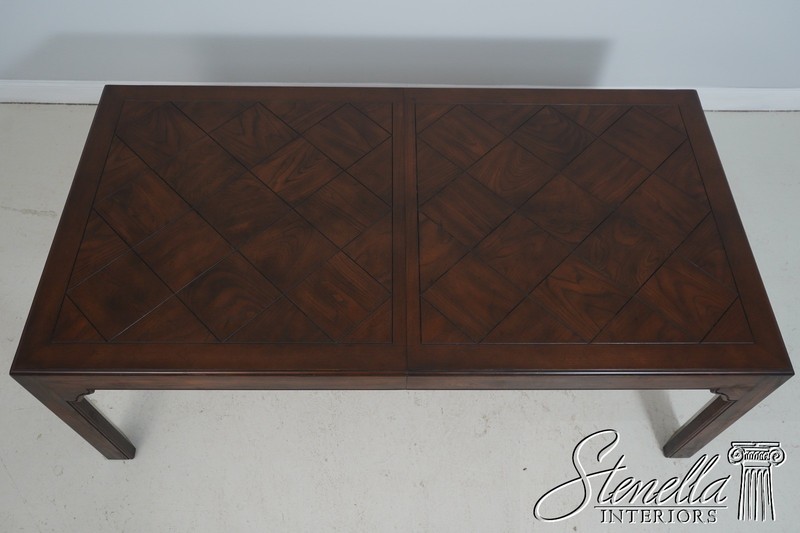 L71393: BAKER Oak Dining Table With Two Leaves gallery
