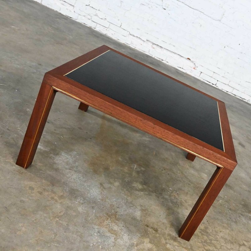 MCM Dunbar Coffee or End Table Square Parsons Style by Edward Wormley gallery