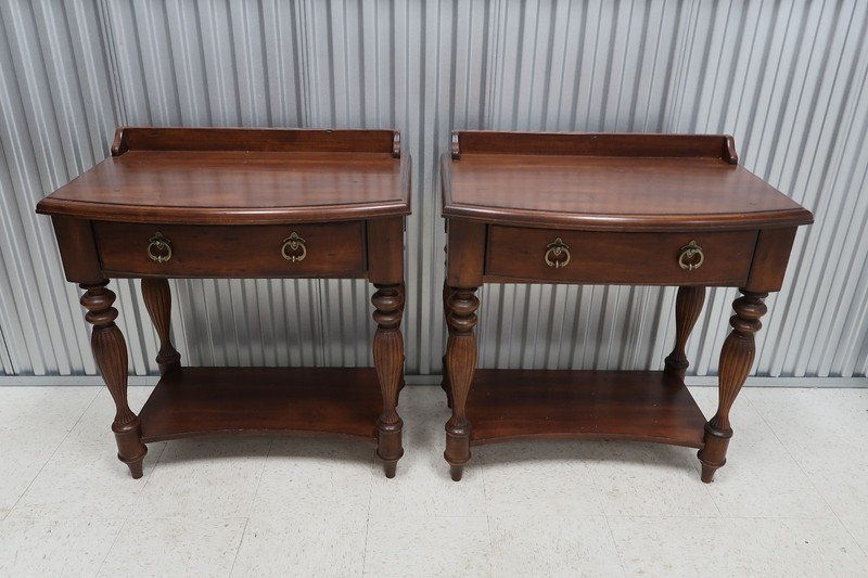 Pair Harden Segamore Collection Maple Night Tables With Gallery gallery