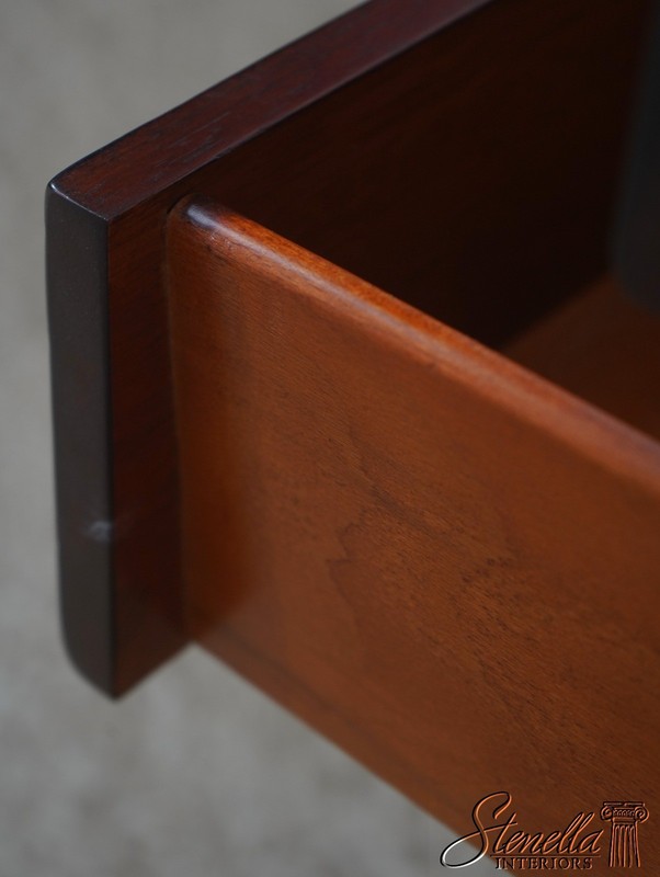 L73166: HENREDON Rustic Finish 2 Drawer Serving Table gallery