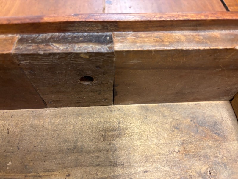 Classic French Farmhouse Table - C. 1840 -1870 Walnut - Three Drawers gallery