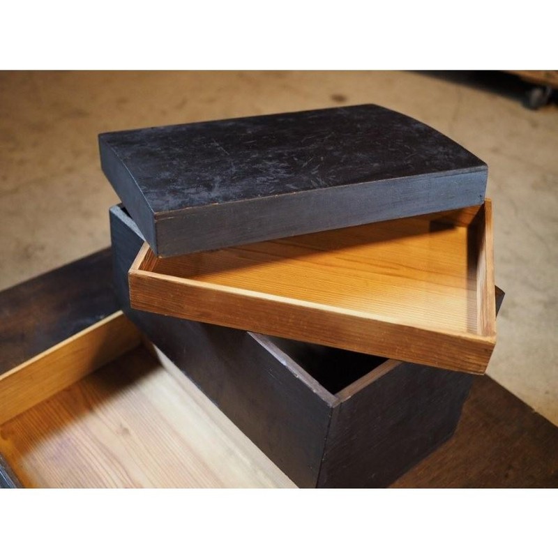Antique Japanese Meiji Era Small Drawer Storage Box Koro-ten D Size 21cm (8.3in) gallery