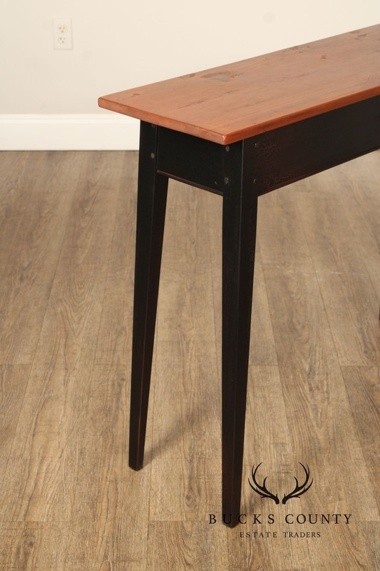 Shaker Style Painted Pine Console Table gallery
