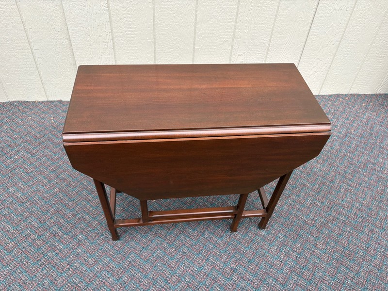 67702 Ethan Allen Drop Leaf Table, Traditional Style, Solid Wood gallery