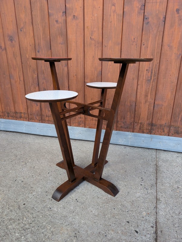 50s Vintage Flower Table 50er Blumentisch Rockabilly Floral Etagere 3, Original gallery