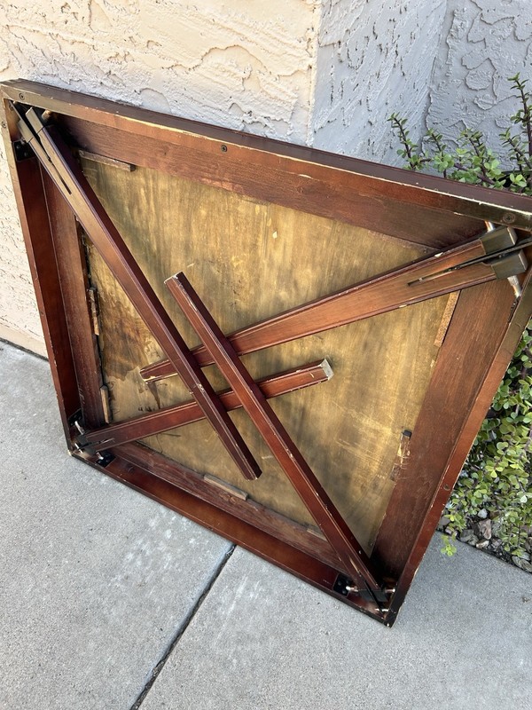 Vintage Folding Writing/Game Table gallery