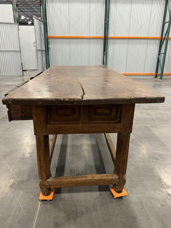 Antique Refectory Table Spanish Circa 1650 gallery
