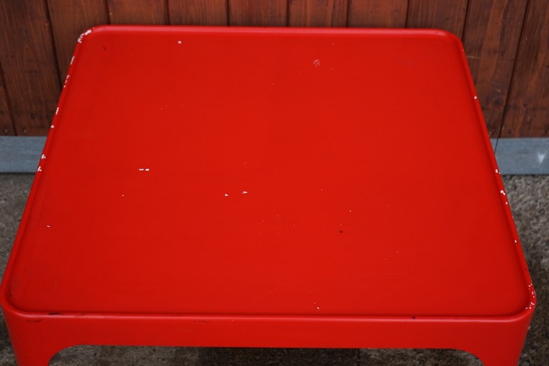 Vintage Side Table Peter Ghyczy Coffee Table Space Age 70s Retro Horn gallery