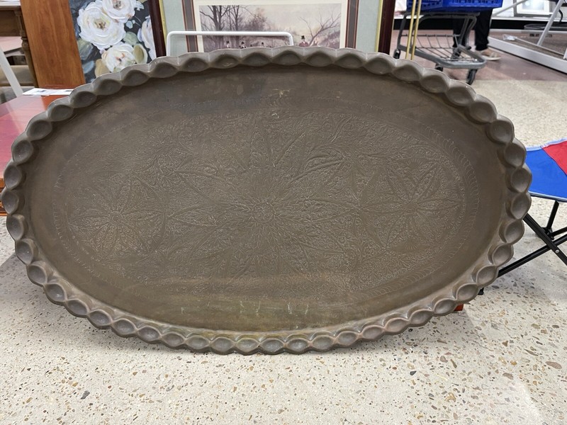 1950’s Moroccan Brass Tray gallery