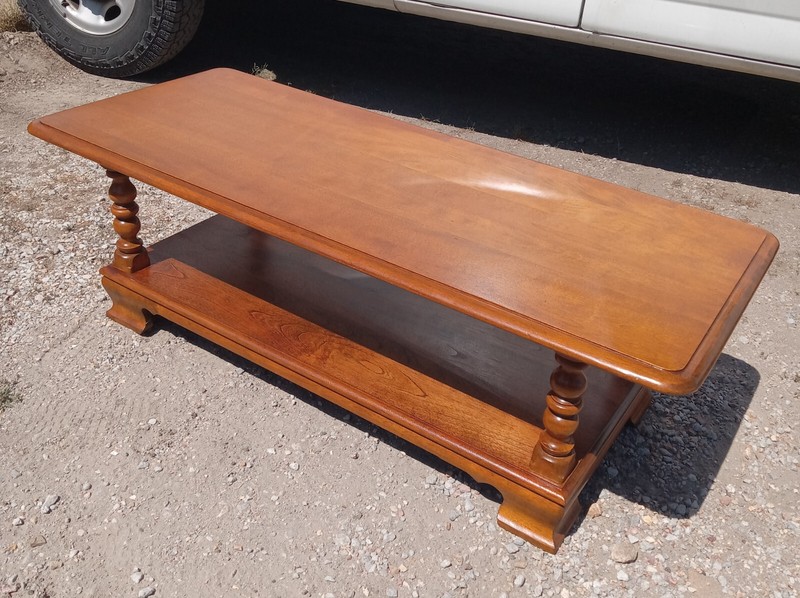 Mid Century Maple Ethan Allen Coffee Table (EA89) gallery