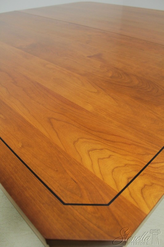 56892EC: STICKLEY Large Square 2 Part Dining Room Table gallery