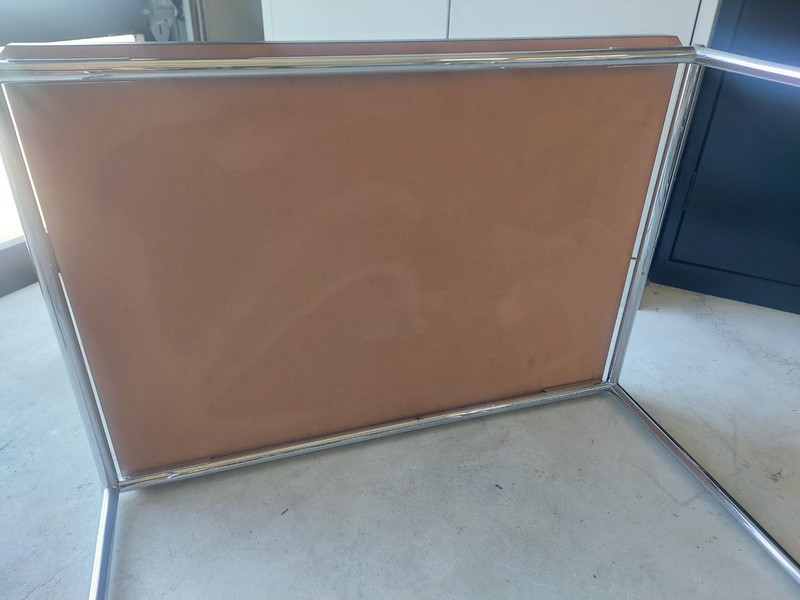 Mid Century Modern USM Fritz Haller Office Rolling Table c1988 gallery