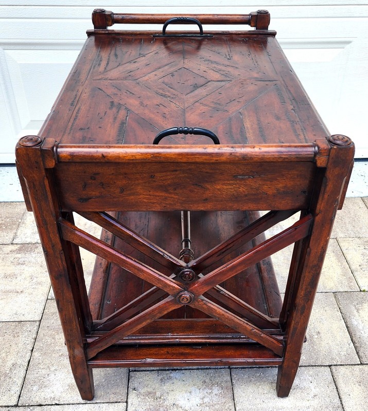 Theodore Alexander Bromwich Nesting Side Table with Serving Tray gallery