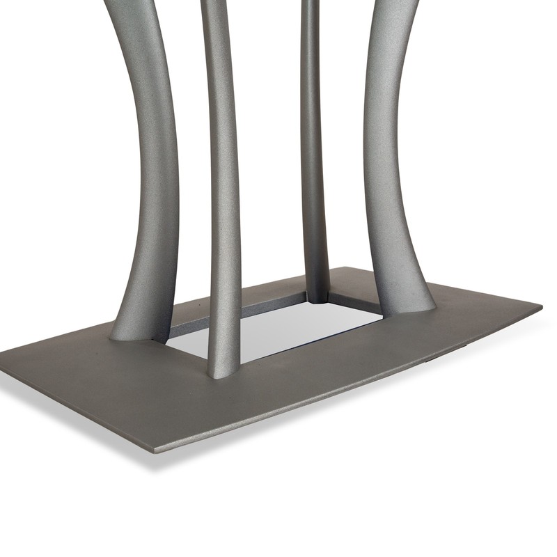 Rolf Benz Glass Dining Table Silver 180 X 90 X 74 Cm gallery