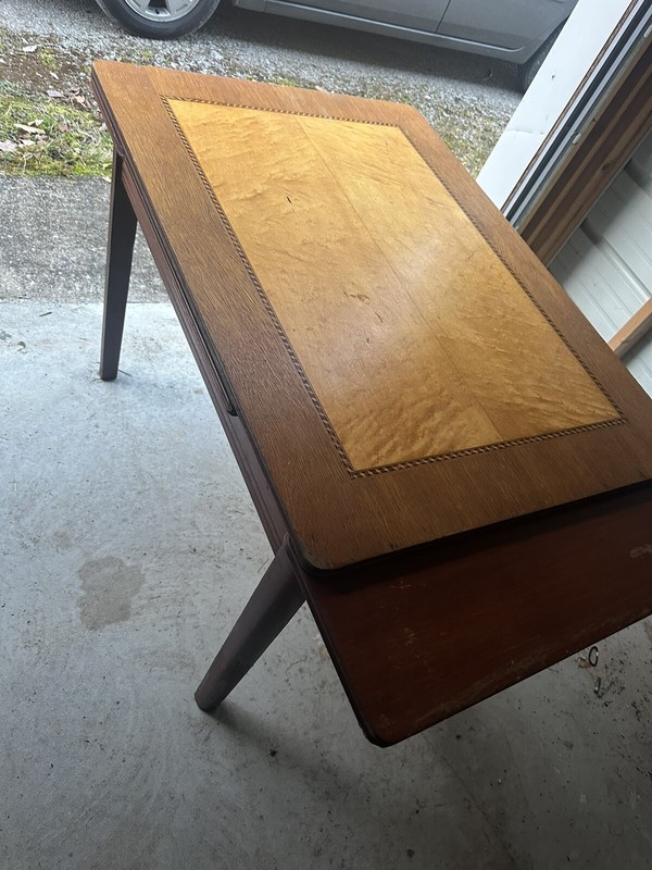 Vintage Draw Leaf Dining Table Amish Beautiful Wooden Pull Leaf Extension Table gallery