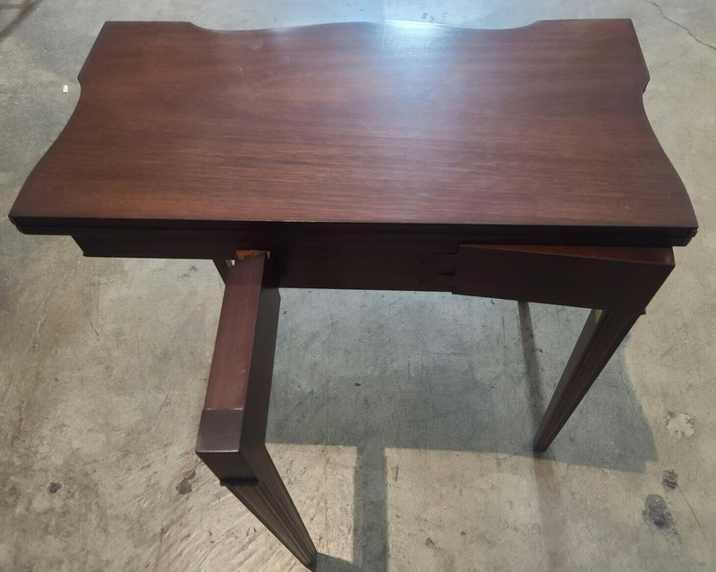 Sutton Collection Mahogany Chippendale Game Table w Inlays by Century Furniture gallery