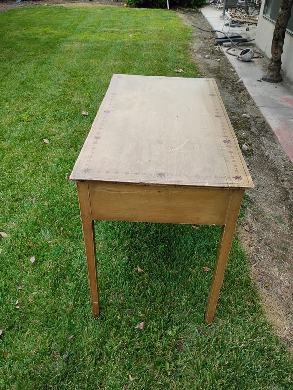 Antique Solid Wood Writing Table gallery