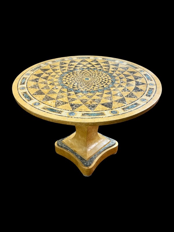 Specimen Marble Center Table