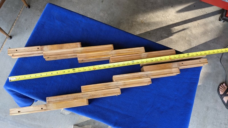 Price Reduced - Watertown Slide Table Extensions Circa 1950 gallery
