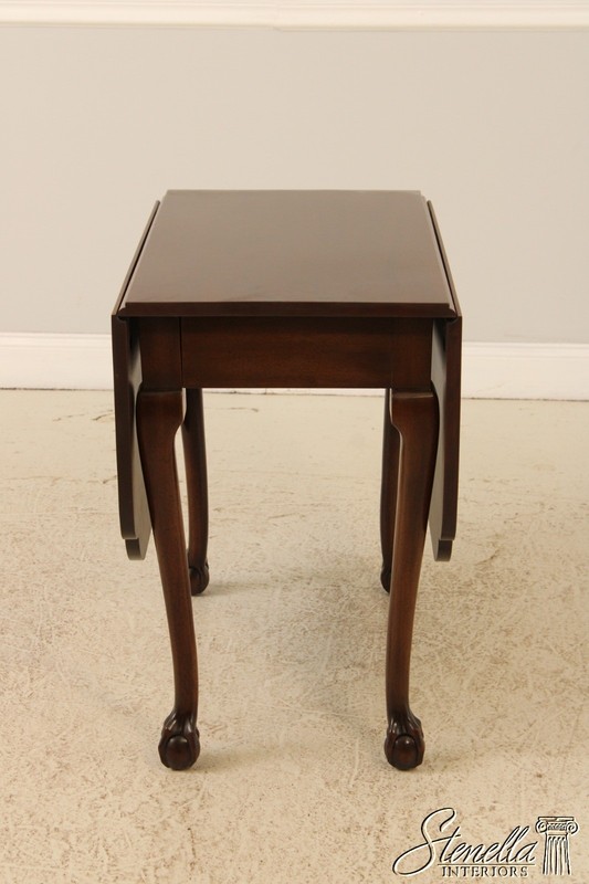 L70274: BIGGS Thomas Jefferson Ball & Claw Mahogany Table gallery