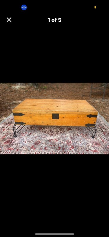 Antique Chest Coffee Table gallery