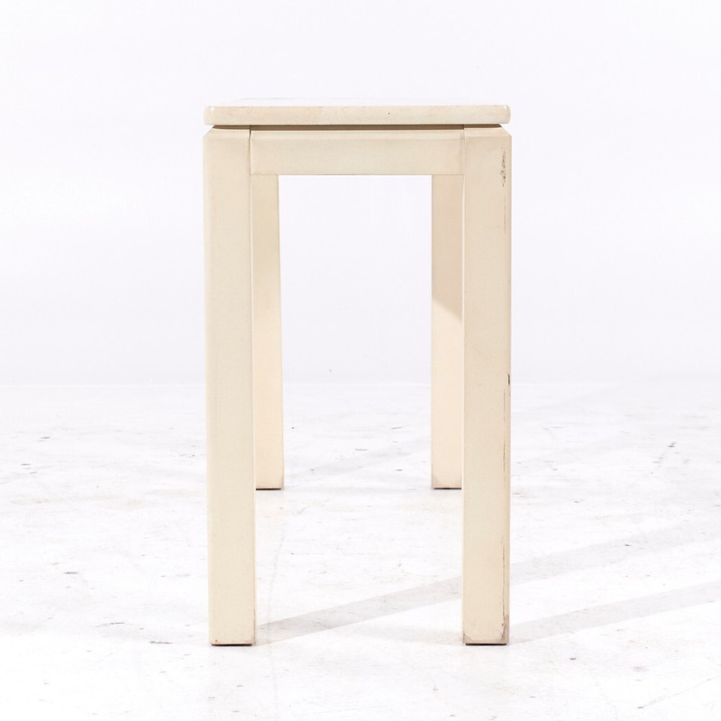 Faux Goat Skin Postmodern Console Table gallery