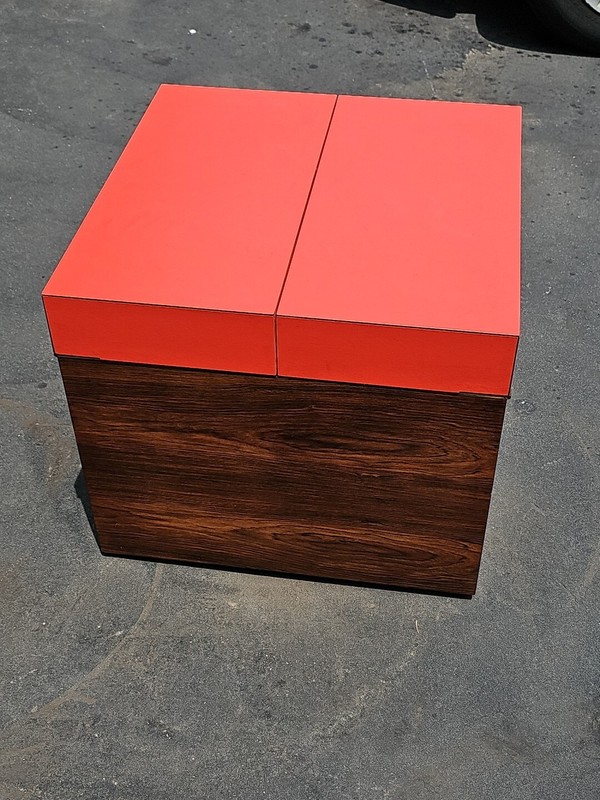 Bar Cube Sven Engström Gunnar Myrstrand for Källemo 1960s Mid Century Rosewood