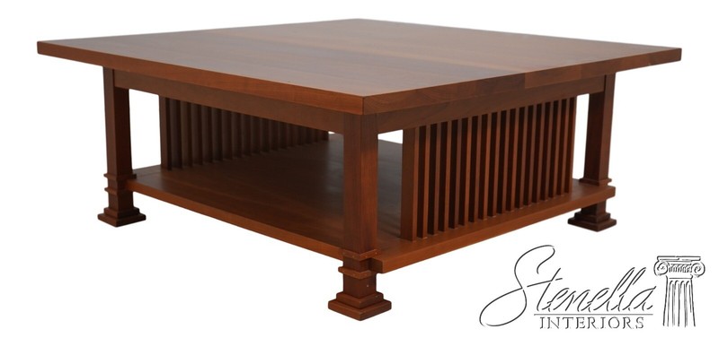 67315: SWARTZENDRUBER Arts & Crafts Cherry Studio Coffee Table