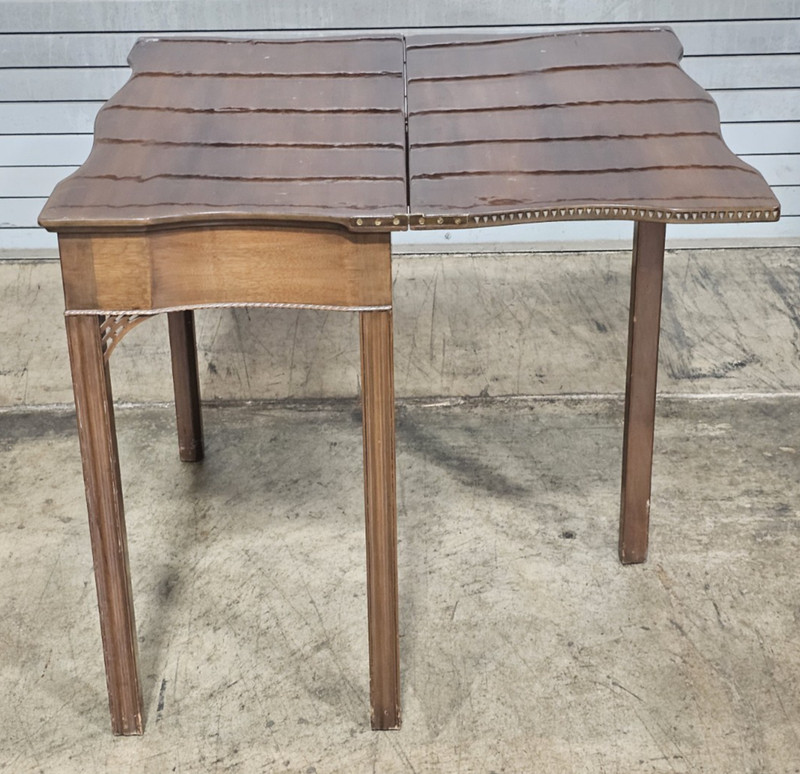 Kittinger Williamsburg Chippendale Style Mahogany Hall Table Game Table CW 3 gallery