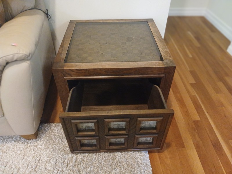 1960's post modern end tables