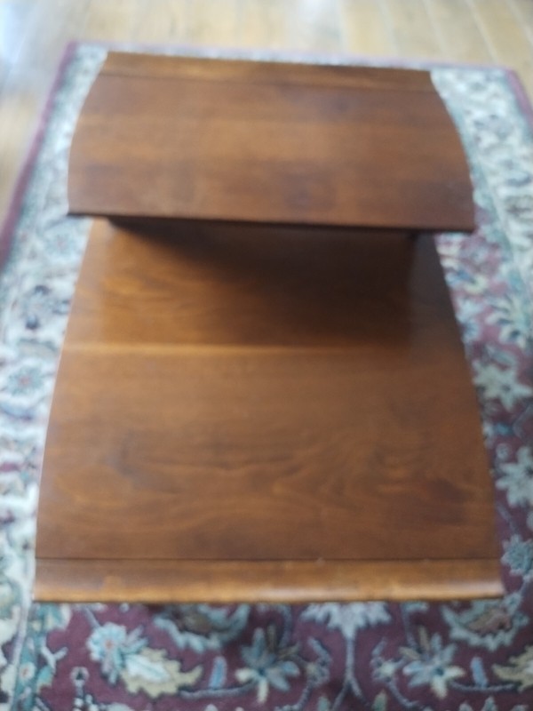 Mid Century Lane Step End Table / Side Table