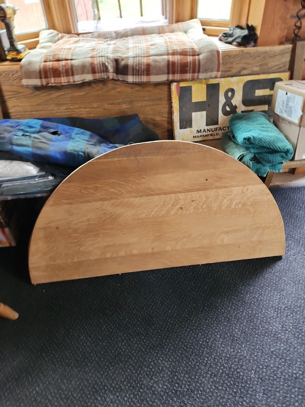 antique table, has been refurbished. Seal and put back together!